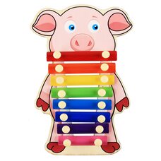 Металлофон 8 тонов «Хрюша»