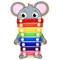 Металлофон 8 тонов «Мышонок»