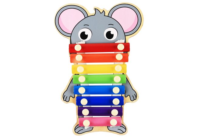 Металлофон 8 тонов «Мышонок»