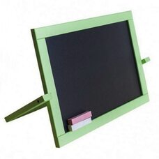 Настольный 2-х сторонний, магнитный мольберт (зеленый)