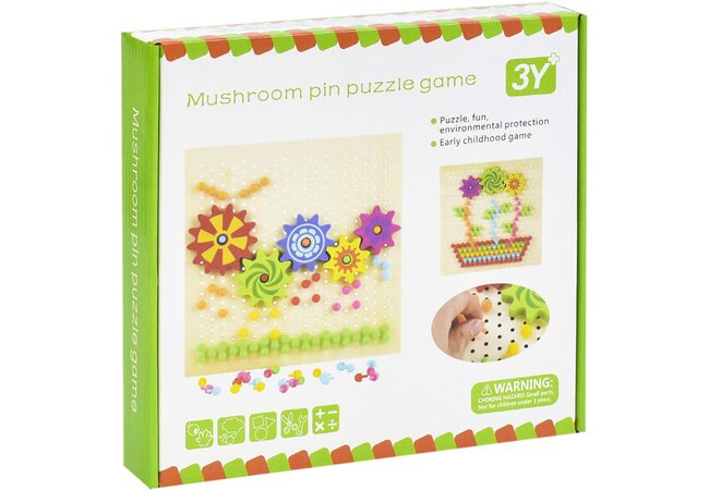 Мозаика+математический планшет «Узоры»