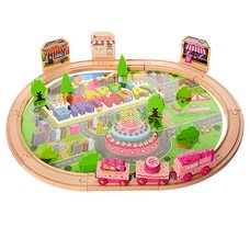 Игральный меганабор «Автострада», 39 дет. (музыкальная)