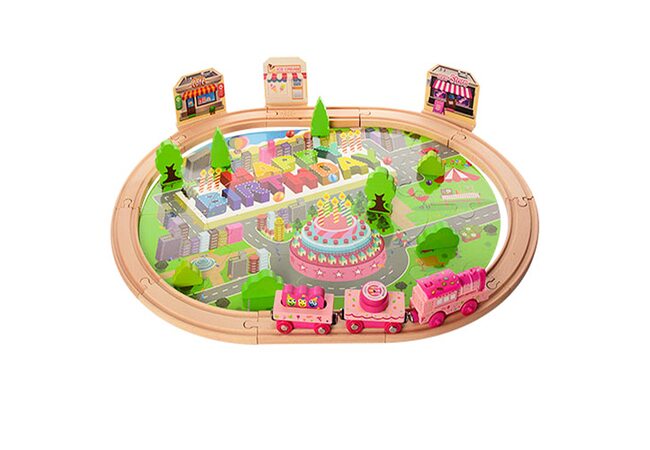 Гральний Меганабор «Автострада», 39 дет. (Музична)