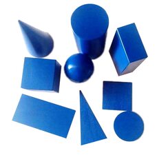 Набор геометрических фигур и тел (набор 1)