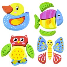 Набор объемных 3D пазлов