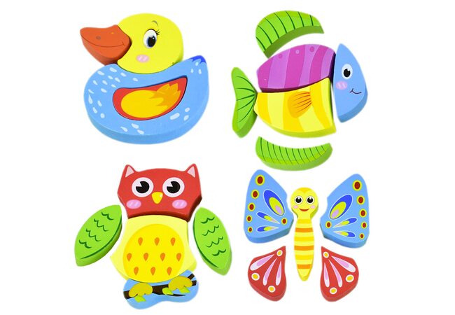 Набір об'ємних 3D пазлів