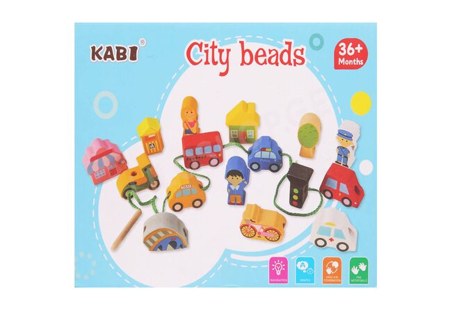 Об'ємна шнурівка «Місто»