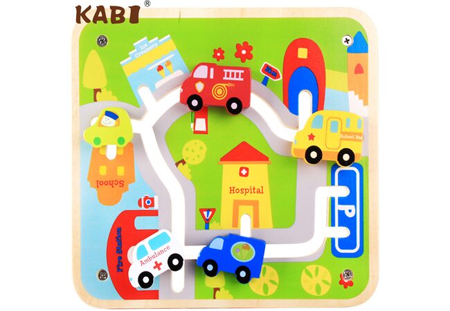 Объемный лабиринт «Спецтранспорт»