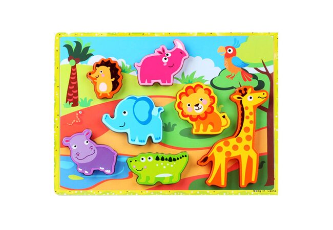 Объемный вкладыш «Африканские будни»