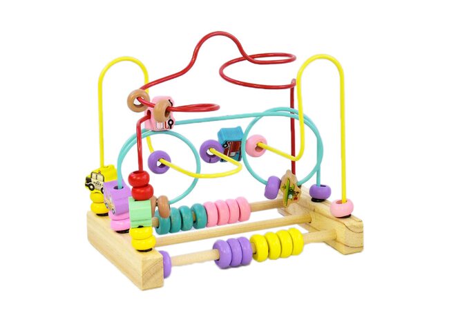 Пальчиковый лабиринт-счеты «Транспорт»