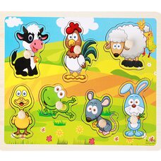 Рамка-вкладыш с ручкой «Лапочки»