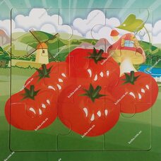 Пазл «Помидорки», 9 дет.