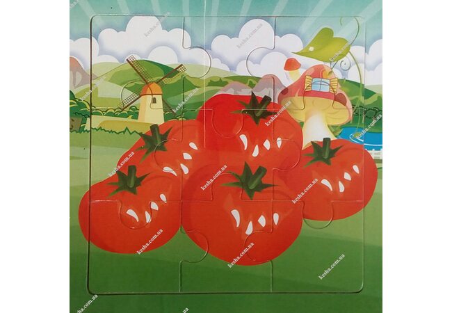 Пазл «Помидорки», 9 дет.