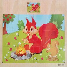 Пазл «Бельчонок», 12 дет.