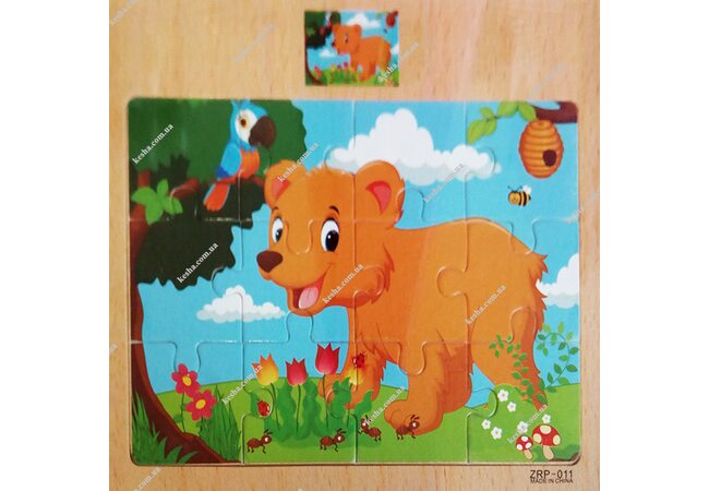 Пазл «Медвежонок», 12 дет.