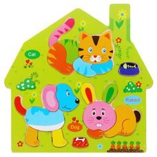 Пазл-Комби «Домашние животные»