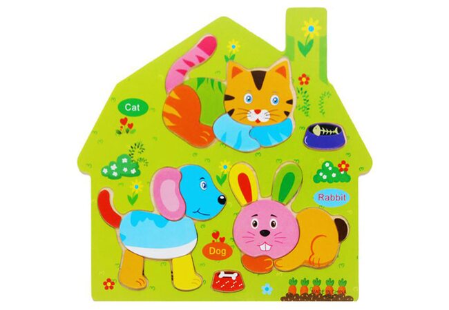 Пазл-Комби «Домашние животные»