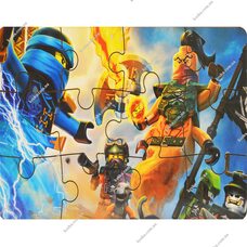 Пазл с подставкой «Ниндзя», 12 эл.