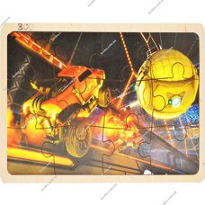 Пазл в рамке «Гонки», 12 эл.