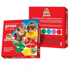 Пособие «Дроби от 1 до 1/6»