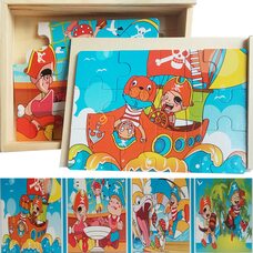 Набор пазлов «Приключения пиратов»