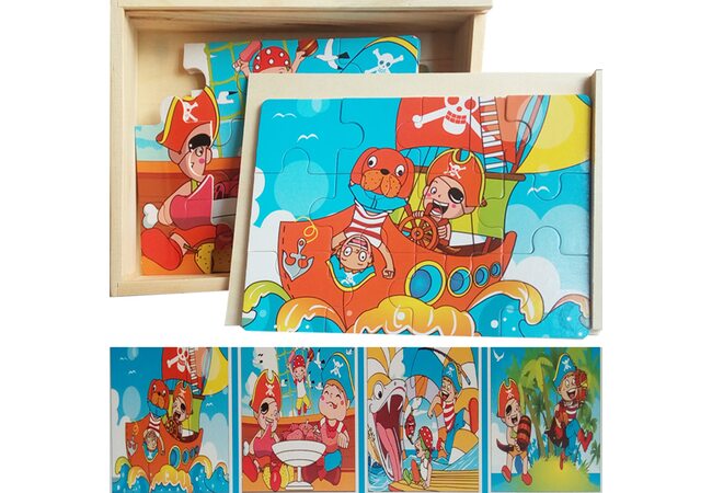 Набор пазлов «Приключения пиратов»