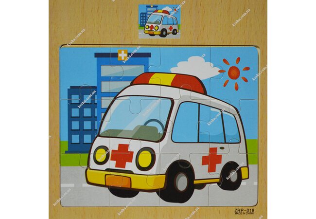 Пазл «Скорая помощь», 12 дет.