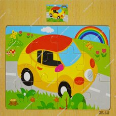 Пазл «Автомобильчик», 12 дет.