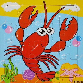 Пазл «Микс видов - Крабик», 16 дет.