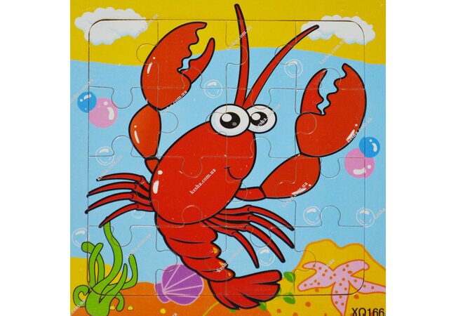 Пазл «Микс видов - Крабик», 16 дет.