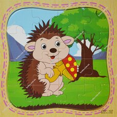 Пазл «Ёжик», 16 дет.
