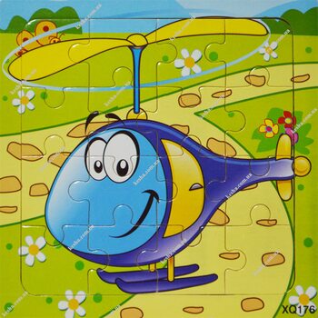 Пазл «Микс видов - Вертолет», 16 дет.