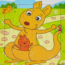 Пазл «Микс видов - Кенгуру», 16 дет.