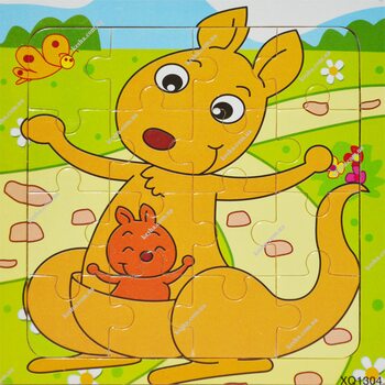 Пазл «Микс видов - Кенгуру», 16 дет.