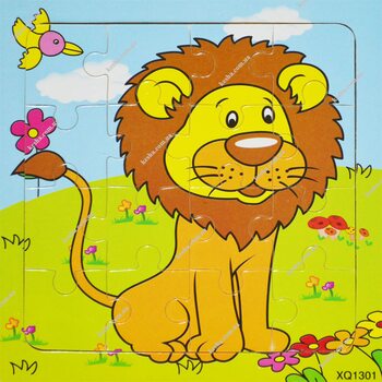 Пазл «Микс видов - Лев», 16 дет.