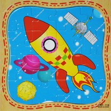 Пазл «Ракета», 16 дет.