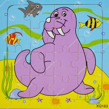 Пазл «Микс видов - Тюлень», 16 дет.