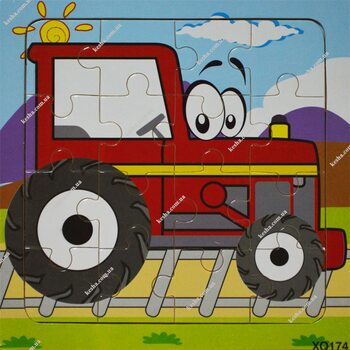 Пазл «Микс видов - Трактор», 16 дет.