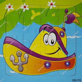 Пазл «Микс видов - Лодка», 16 дет.