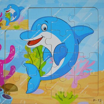 Пазл для малюків «Дельфін», 15 дет.
