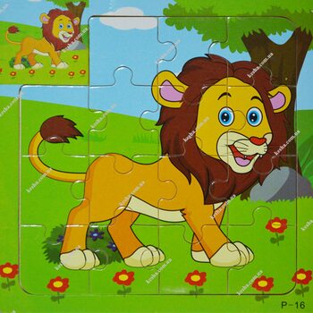 Пазл для малюків «Лев», 15 дет.