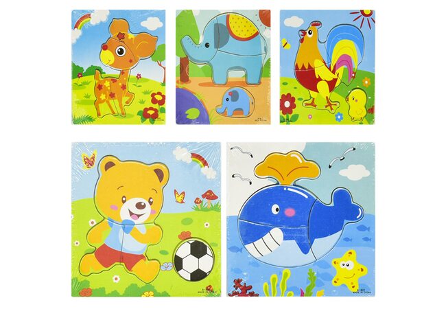 Пазли «Збери картинку», 4 дет.