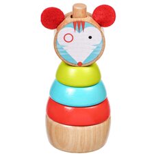 Пирамидка «Мышонок», 4 дет.