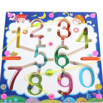 Магнітний лабіринт-гра «Порахуй цифри»