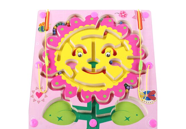 Магнитный лабиринт-игра «Солнечный цветок»