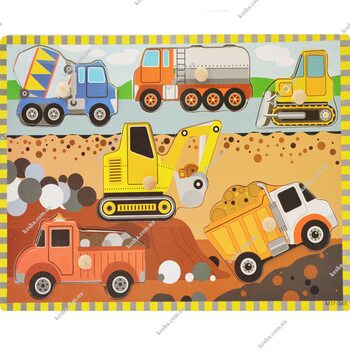 Рамка-вкладыш «Автомобили строительной техники»