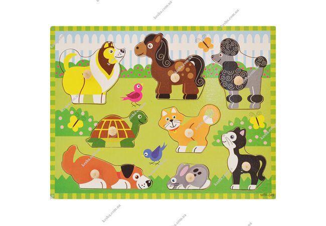 Рамка-вкладыш «Выставка животных»