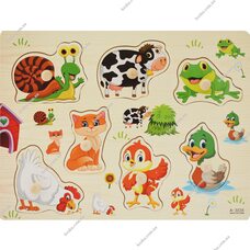 Рамка-вкладыш «Зверюшки»