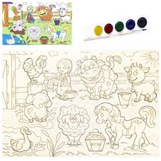 Раскраска-вкладыш «Ферма»