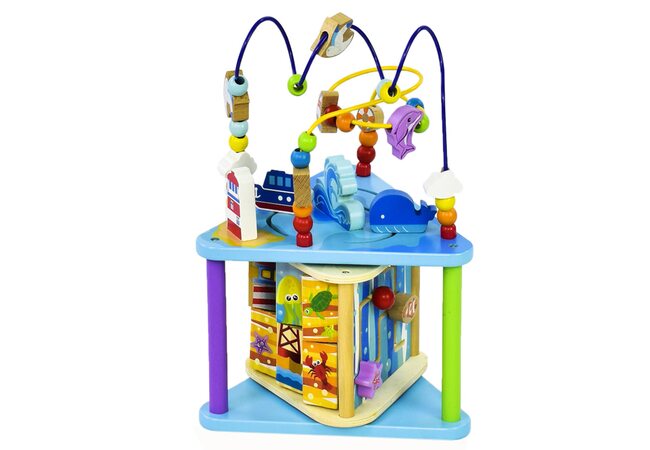 Развивающий бизикуб «Морской»